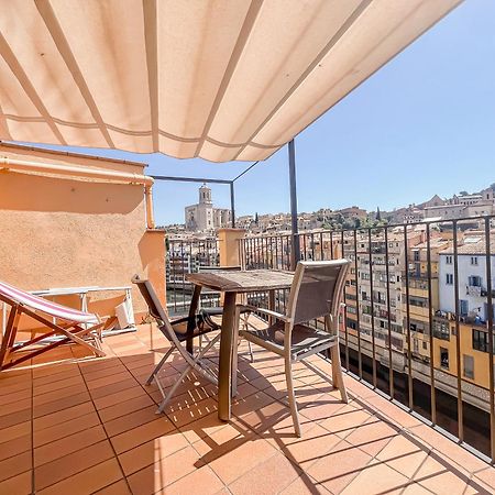 Sleep & Stay Luxury Top Floor Apt With Terrace Girona Exterior photo