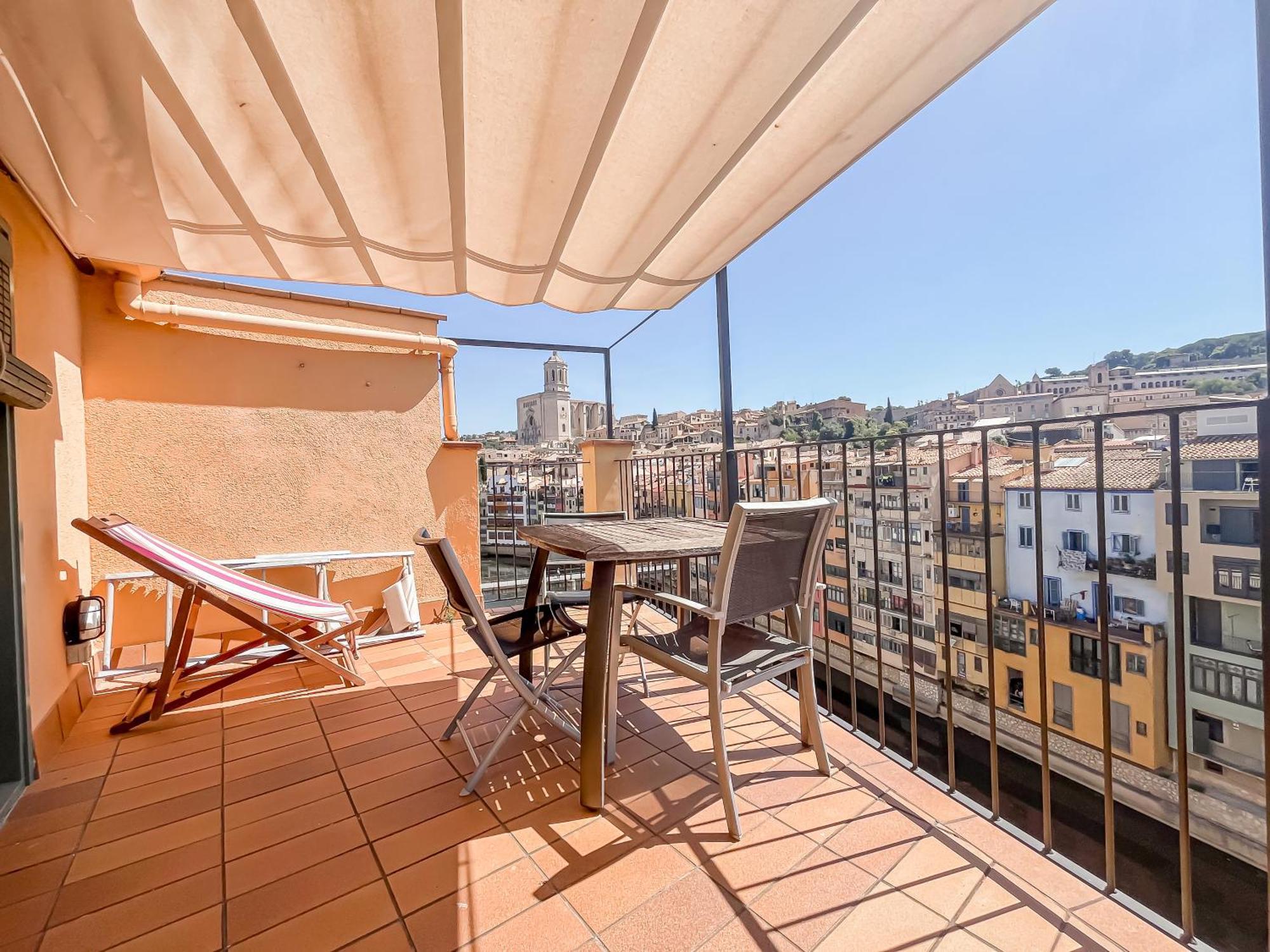 Sleep & Stay Luxury Top Floor Apt With Terrace Girona Exterior photo