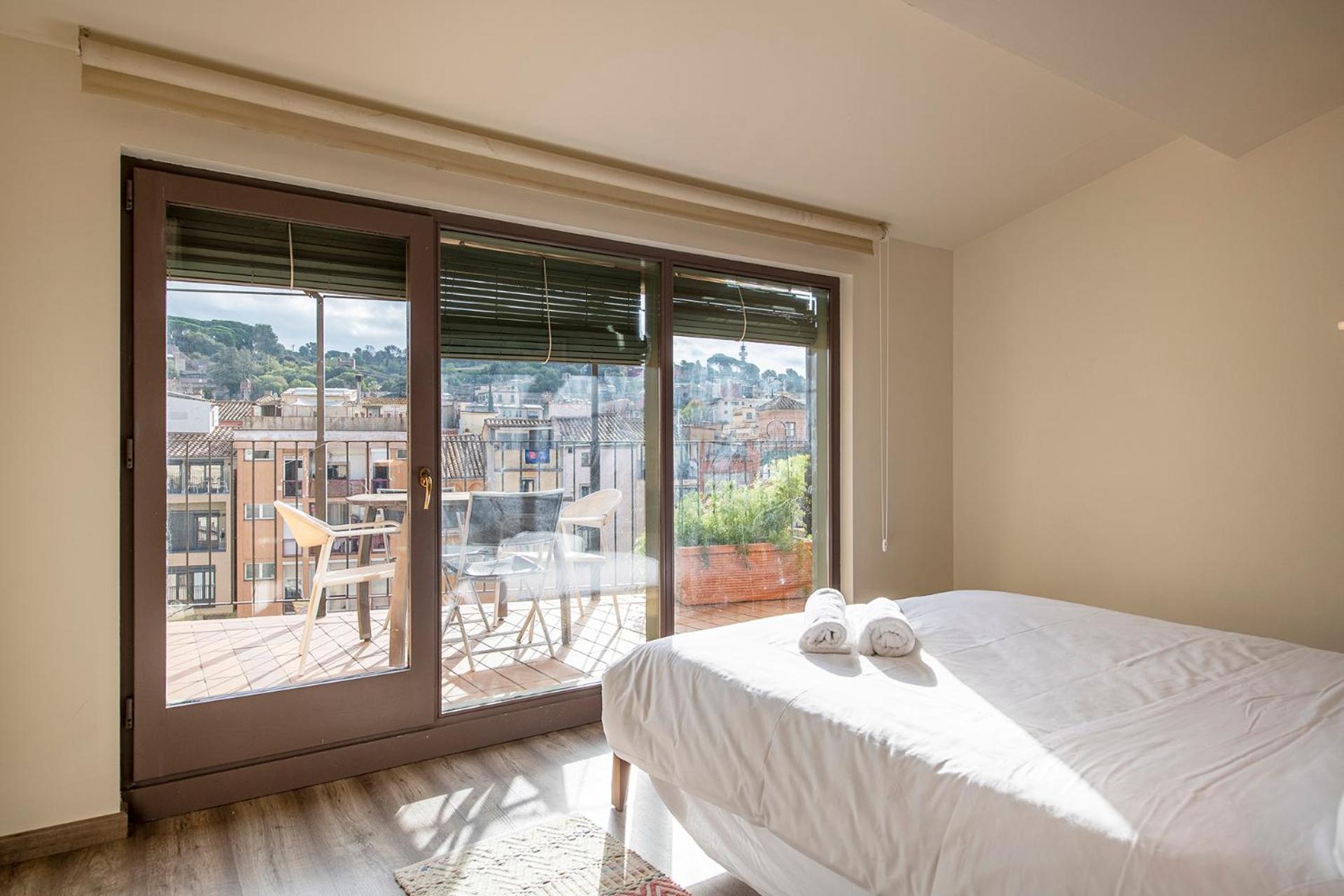 Sleep & Stay Luxury Top Floor Apt With Terrace Girona Exterior photo